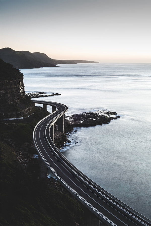 Sea Cliff Bridge, NSW Australia. Photo: William Karl / Unsplash
