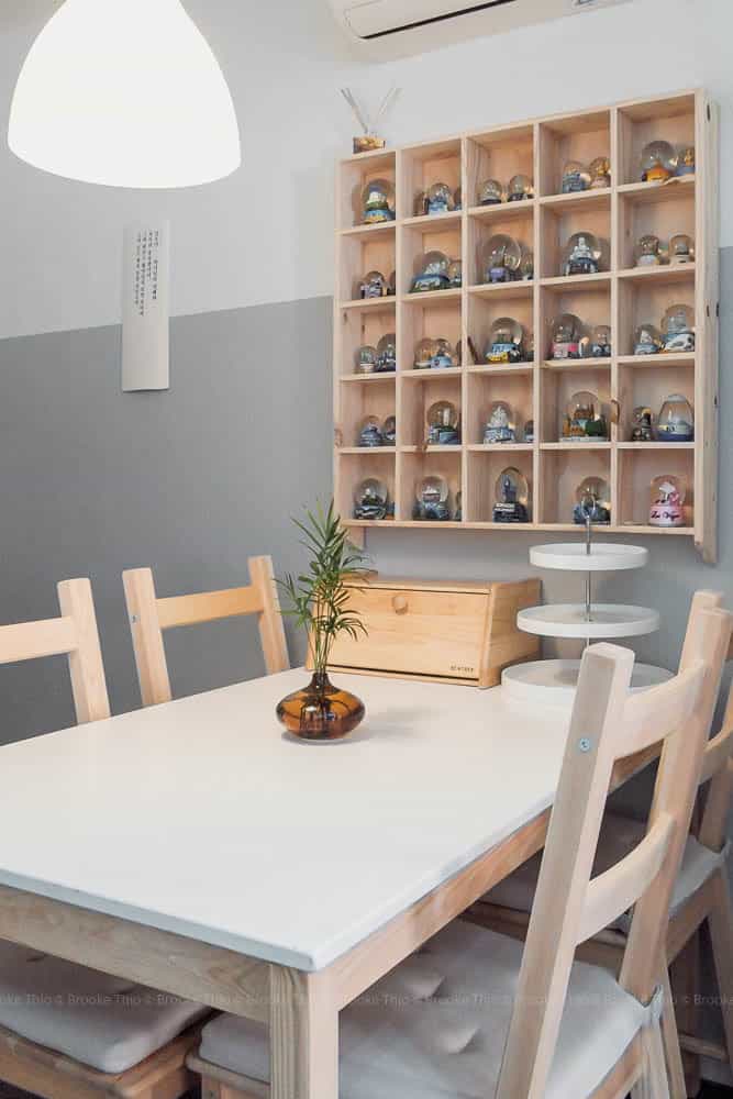 Seoul Airbnb apartment dining