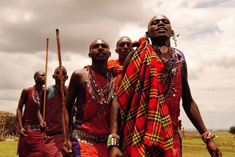 Maasai men singing. Image: InTheAir/Pixabay