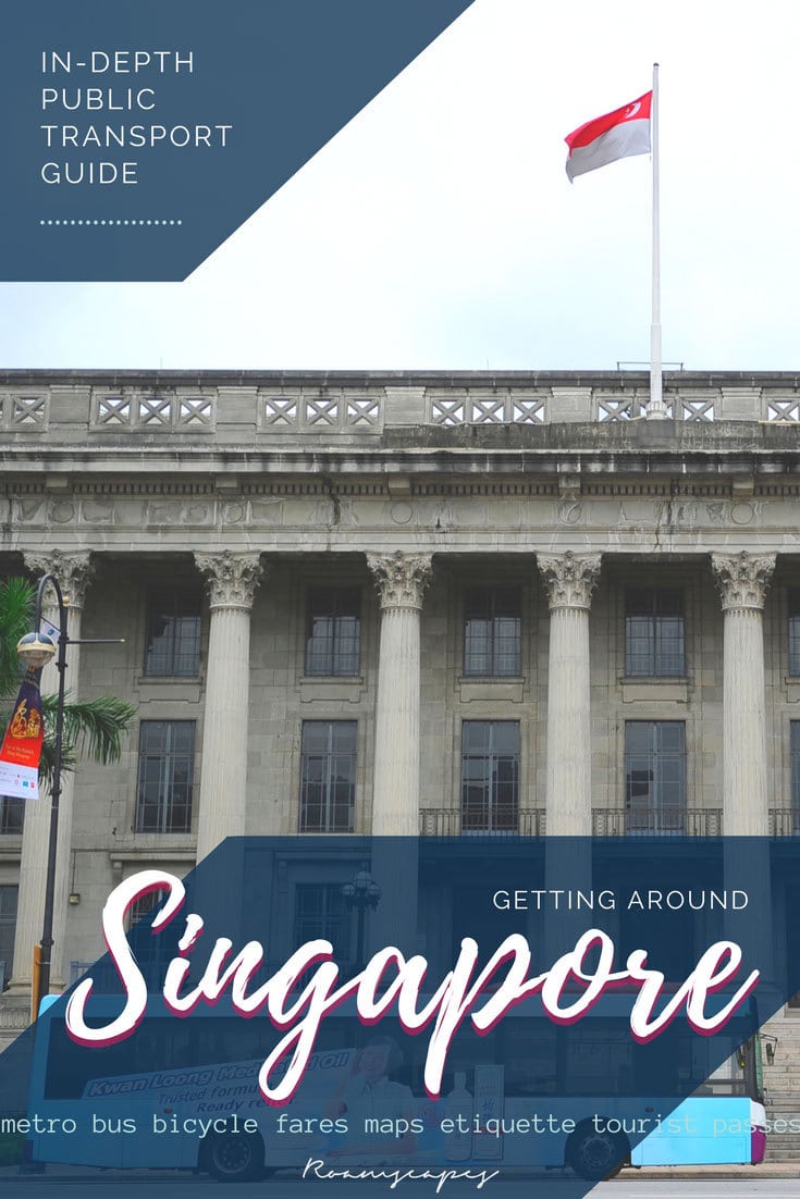 Save to Pinterest: Singapore public transport guide for visitors