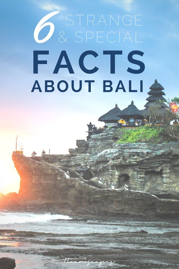 Before you pack your bags for Bali's picture-perfect scenery, live-like-a-royal prices, and mesmerizing culture, here are some fascinating facts about Bali that may change your impression of this Indonesian "island paradise".