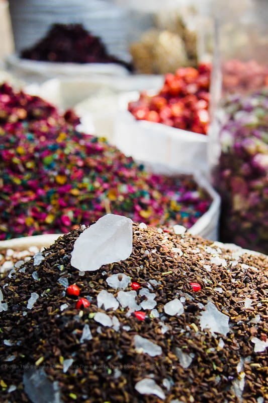 Colorful mixed spices, Dubai Spice Souk