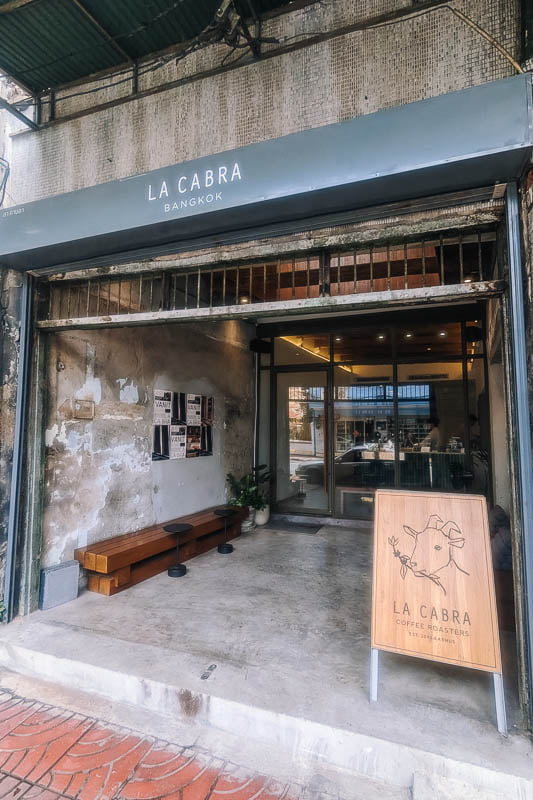 Entrance of La Cabra Bangkok