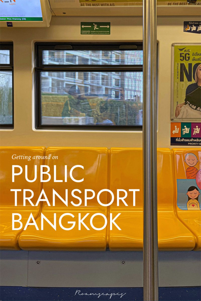 Save to Pinterest: Bangkok public transport guide